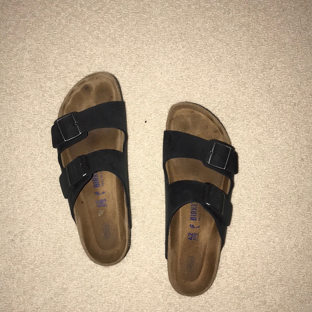Black Birkenstocks